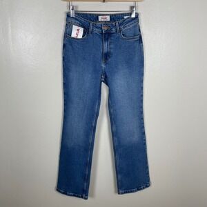 Wrangler Women's 0/25 x 30 High-Rise Bold Bootcut Jeans Blue 112349997 NEW